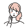 悩む人のイラスト